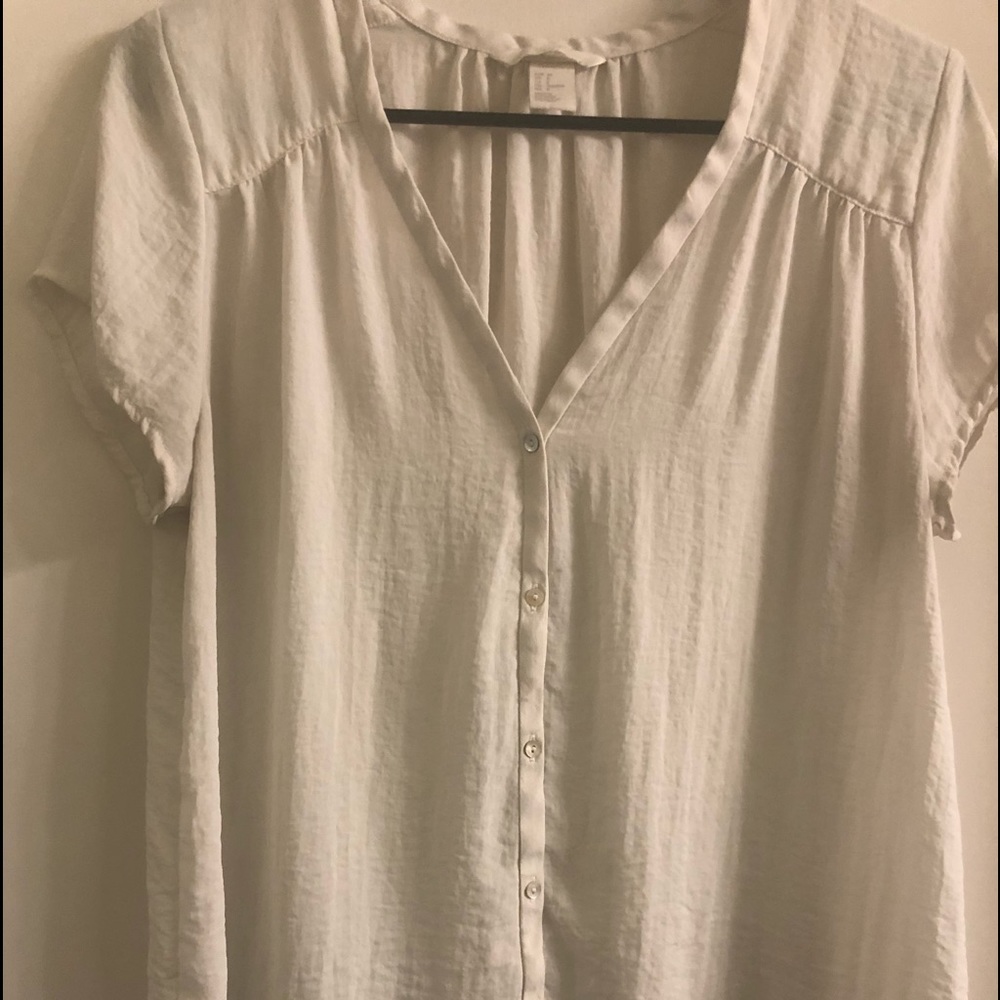 Hm button down blouse